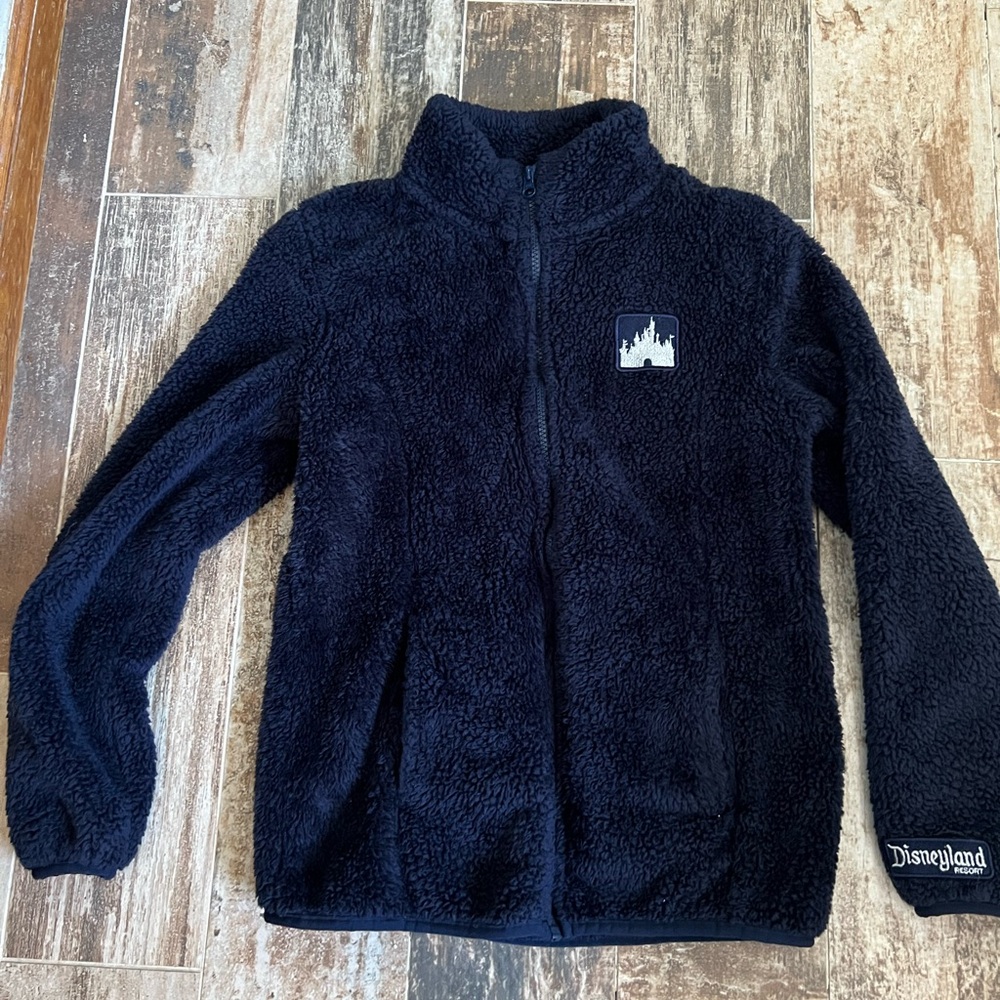 Disneyland Navy Blue Fleece Zip